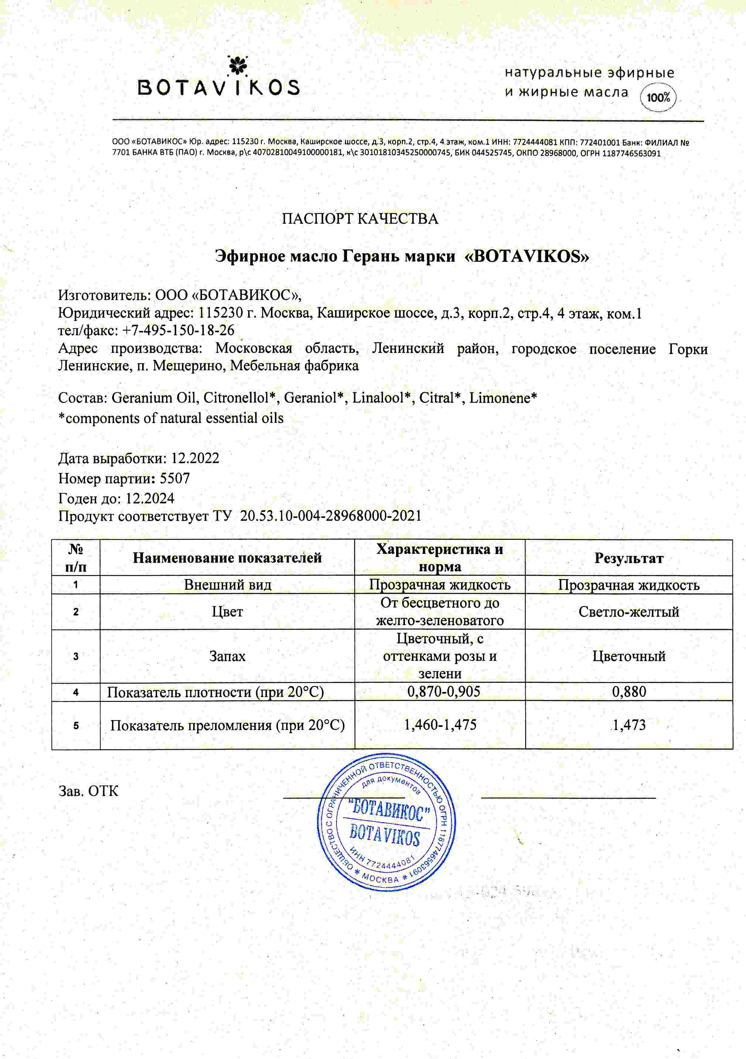 Паспорт №122022